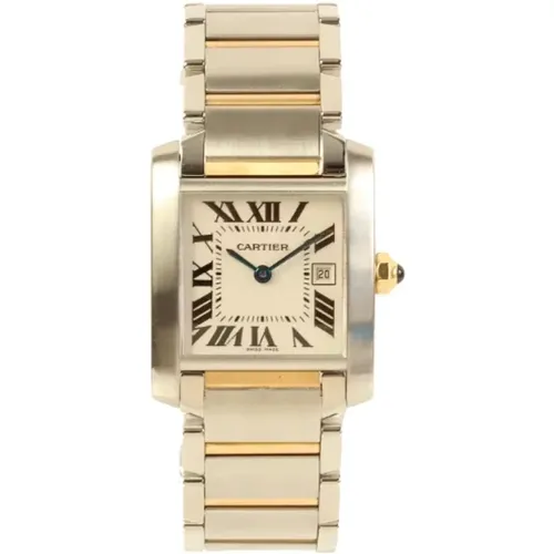 Pre-owned Stainless Steel watches , female, Sizes: ONE SIZE - Cartier Vintage - Modalova