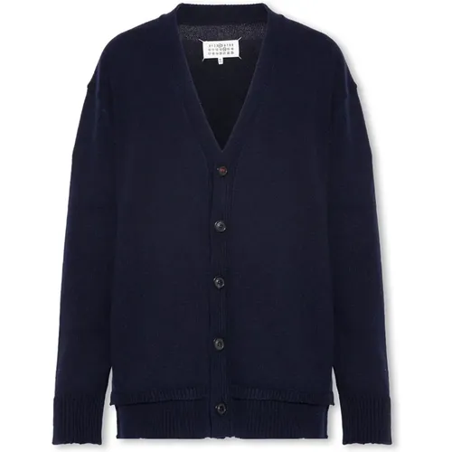 Relaxed-fitting Cardigan , male, Sizes: M, L - Maison Margiela - Modalova