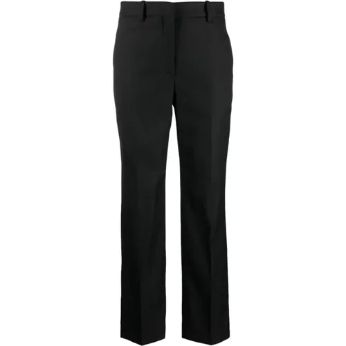 Igda Trousers with Zipper and Pockets , female, Sizes: M - By Malene Birger - Modalova