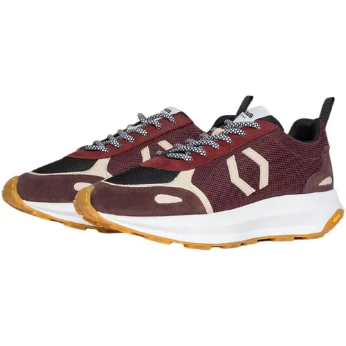 Monochrome Cross Garnet Sneakers , unisex, Größe: 44 EU - Mikakus Barcelona - Modalova