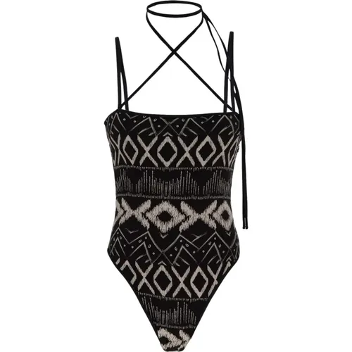 Monokini Ethos , Damen, Größe: XL - F**k - Modalova