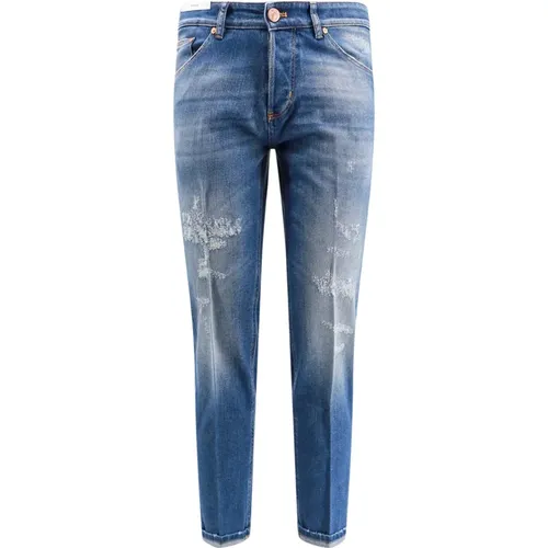 Ss24 Men's Jeans , male, Sizes: W34, W36, W30 - PT Torino - Modalova