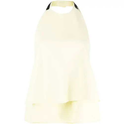 Halterneck Open-Back Top , female, Sizes: XS, S - Jil Sander - Modalova