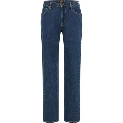 Gerades Jeans , Herren, Größe: W32 L32 - Lee - Modalova