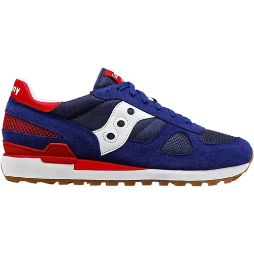 Herren Sneakers - Shadow_S2108 Blau , Herren, Größe: 43 EU - Saucony - Modalova