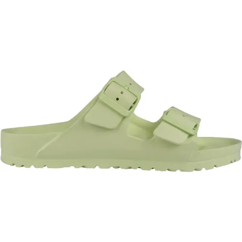 Arizona Eva sandalo in lime , female, Sizes: 6 UK, 3 UK, 8 UK, 4 UK - Birkenstock - Modalova