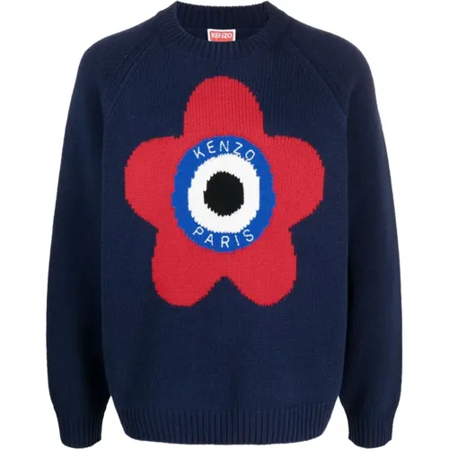 Logo-bestickter Pullover mit Boke Flower Motiv,Knitwear - Kenzo - Modalova
