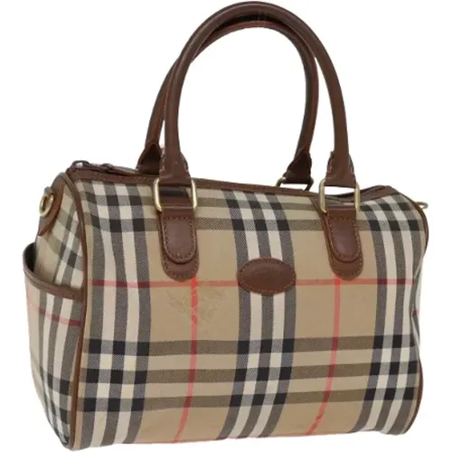 Pre-owned Canvas travel-bags , female, Sizes: ONE SIZE - Burberry Vintage - Modalova