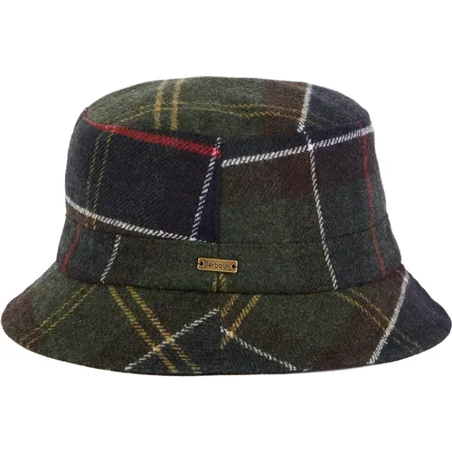 Heidi Tartan Sporty Hat , male, Sizes: S, L, M - Barbour - Modalova