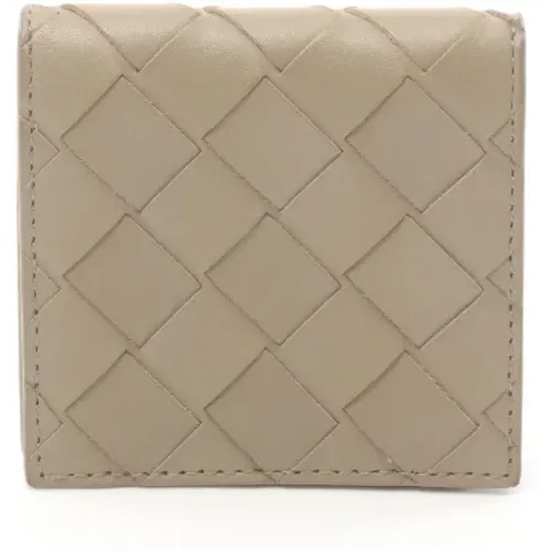 Pre-owned Leather wallets , female, Sizes: ONE SIZE - Bottega Veneta Vintage - Modalova