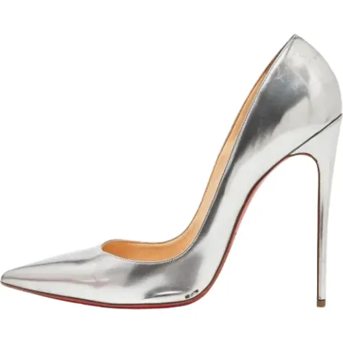 Pre-owned Fabric heels , female, Sizes: 9 UK - Christian Louboutin Pre-owned - Modalova