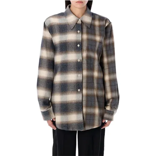 Doyle Check Flannel Shirt , female, Sizes: L - Our Legacy - Modalova