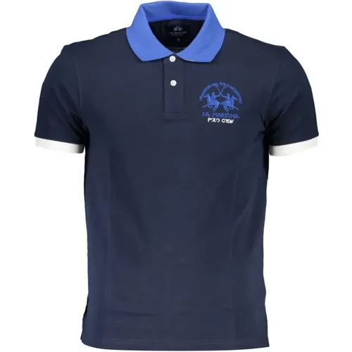 Stilvolles Poloshirt mit Kontrastdetails , Herren, Größe: 2XL - LA MARTINA - Modalova