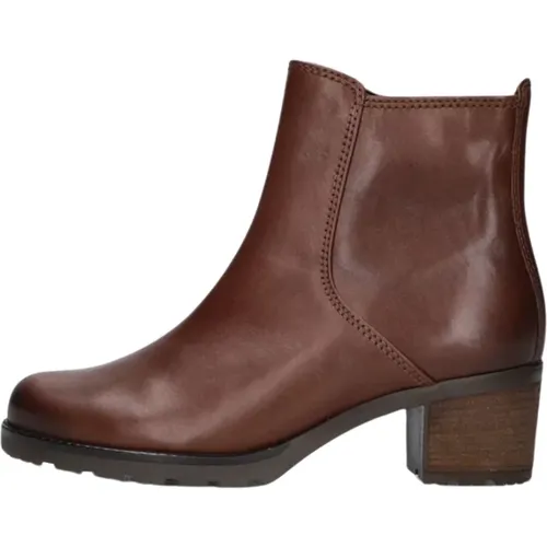 Cognac Stiefeletten Comfort Collection , Damen, Größe: 37 EU - Gabor - Modalova