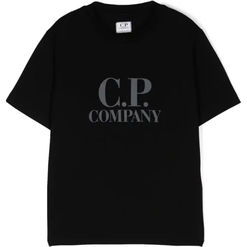 T-Shirt mit Grafikdruck - C.P. Company - Modalova