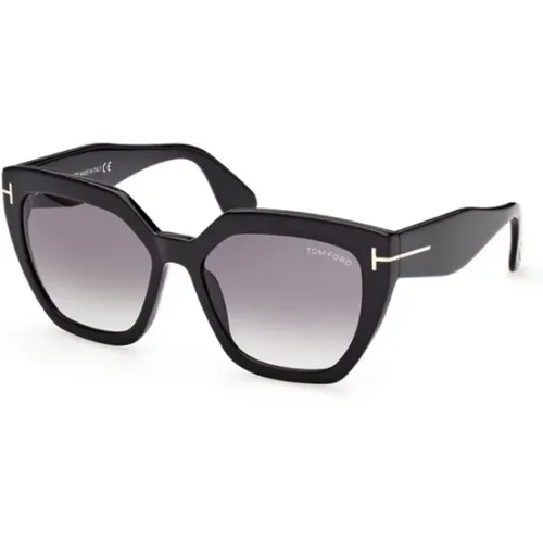 Glossy Sunglasses for Women , female, Sizes: 56 MM - Tom Ford - Modalova