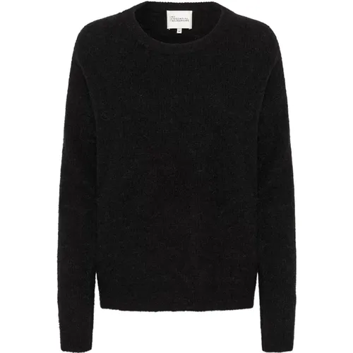 Schwarzer Strickpullover - My Essential Wardrobe - Modalova