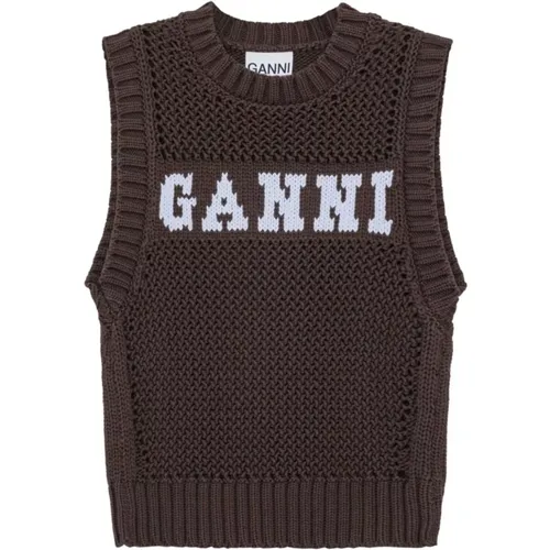 V-neck Knitwear Ganni - Ganni - Modalova