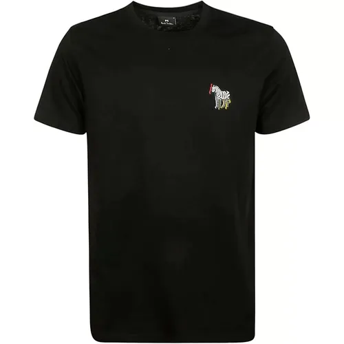 BW Zebra Slim Fit T-Shirt,Zebra Print T-Shirt - Paul Smith - Modalova