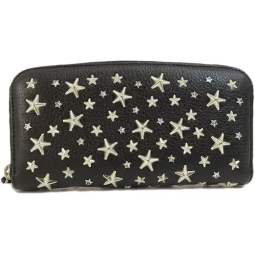 Pre-owned Leather wallets , female, Sizes: ONE SIZE - Jimmy Choo Pre-owned - Modalova