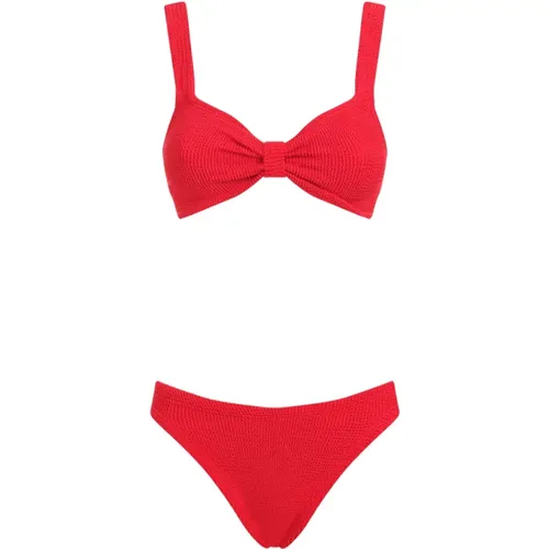 Seersucker Bikini Swimwear Accessories , female, Sizes: ONE SIZE - Hunza G - Modalova