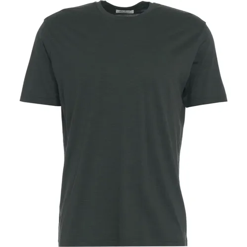 Merino Jersey Crew Neck T-shirt , Herren, Größe: M - Stefan Brandt - Modalova