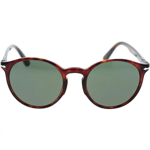 Stylische Sonnenbrille mit runden Gläsern - Persol - Modalova