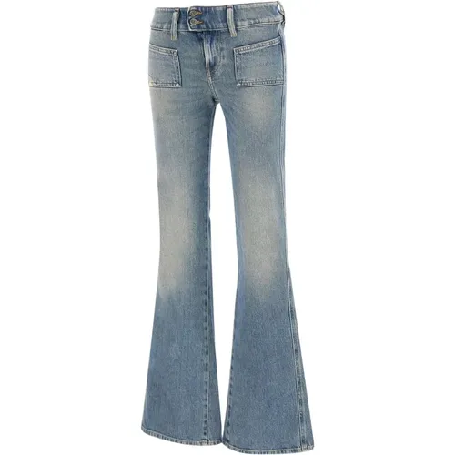 Blaue Damenjeans , Damen, Größe: W25 L32 - Diesel - Modalova