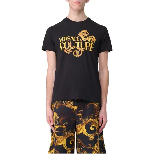 T-Shirts , male, Sizes: XL, M - Versace - Modalova
