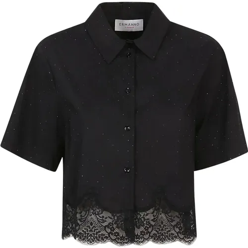 Ermanno Shirts , female, Sizes: S, M - Ermanno Scervino - Modalova