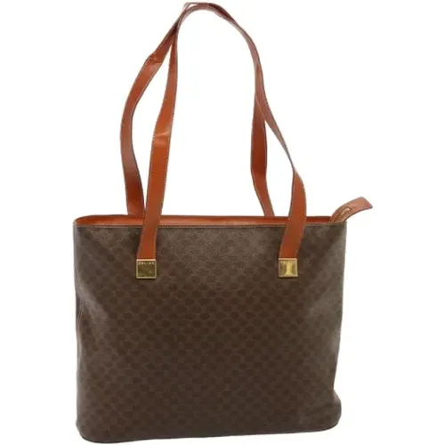 Pre-owned Canvas celine-bags , female, Sizes: ONE SIZE - Celine Vintage - Modalova