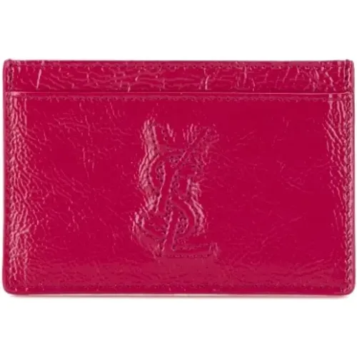 Pre-owned Leather wallets , female, Sizes: ONE SIZE - Yves Saint Laurent Vintage - Modalova