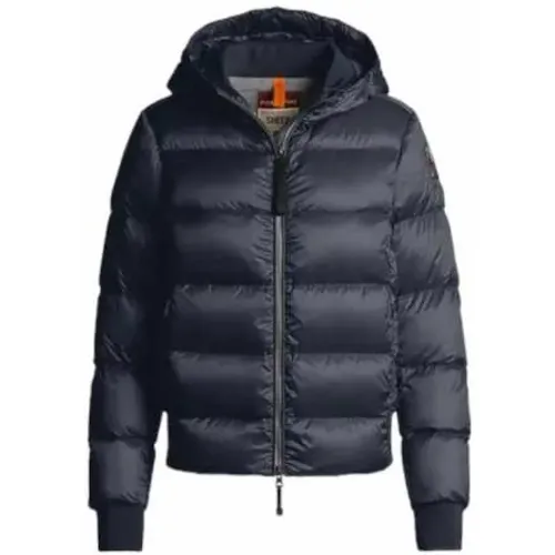 Marineblaue Kurze Daunenjacke Mariah - Parajumpers - Modalova