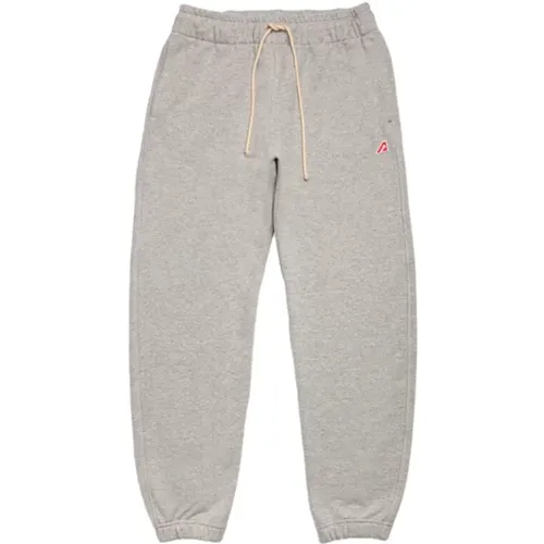 Baumwoll-Jersey-Sweatpants mit Kordelzug , Damen, Größe: L - Autry - Modalova