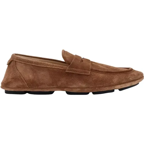 Mens Shoes Loafer Ss24 , male, Sizes: 8 1/2 UK, 7 UK, 8 UK, 10 UK, 6 UK, 9 UK - Dolce & Gabbana - Modalova