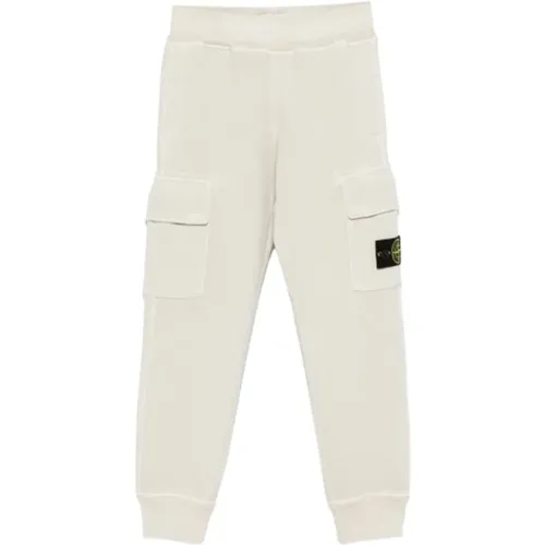 Graue Jogginghose Baumwollfleece - Stone Island - Modalova