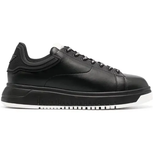 Sneaker , male, Sizes: 11 UK, 12 UK - Emporio Armani - Modalova