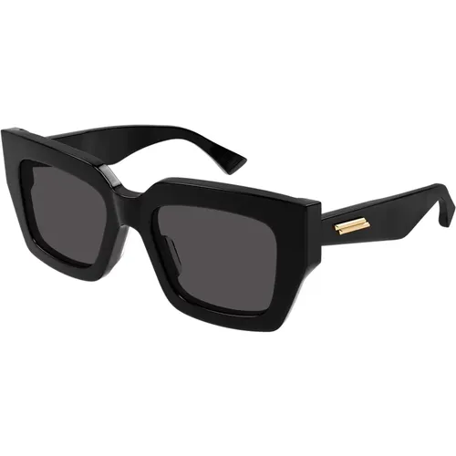 Square Sunglasses - Sophisticated Design , unisex, Sizes: 52 MM - Bottega Veneta - Modalova