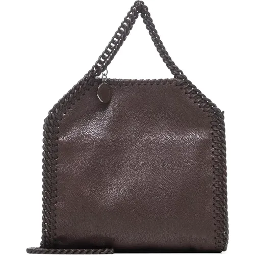 Chic Mahogany Tote Bag , female, Sizes: ONE SIZE - Stella Mccartney - Modalova