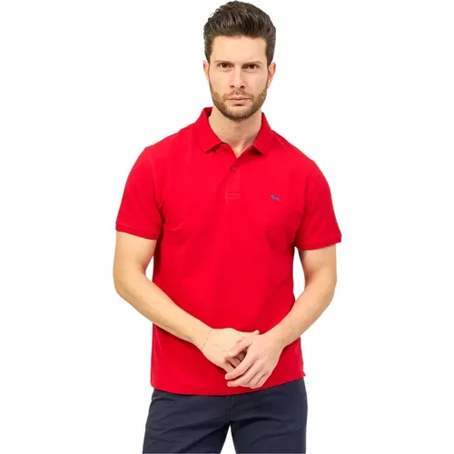 Polo Shirt with Contrast Detail , male, Sizes: 2XL, XL, M - Harmont & Blaine - Modalova