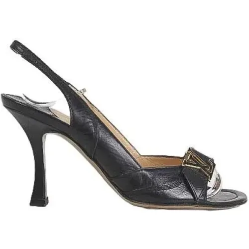 Pre-owned Leather sandals , female, Sizes: 2 UK - Louis Vuitton Vintage - Modalova
