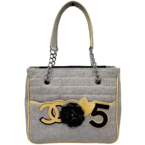 Pre-owned Canvas chanel-bags , female, Sizes: ONE SIZE - Chanel Vintage - Modalova