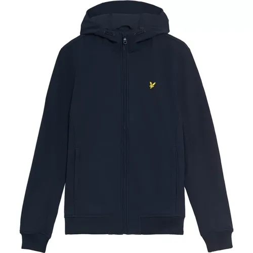 Softshell Fleece Back Jacket , male, Sizes: M, 2XL, S - Lyle & Scott - Modalova