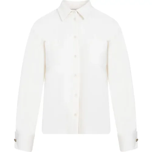 Tirolo Hemdjacke in Weiß , Damen, Größe: 2XS - Max Mara - Modalova