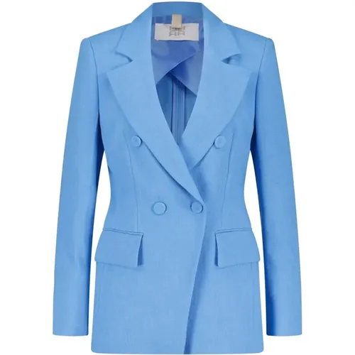 Doppelreihiger Blazer mit tailliertem Schnitt , Damen, Größe: M - RIANI - Modalova