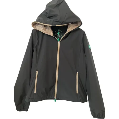Coloregro Waterproof Hooded Jacket , male, Sizes: L - Save The Duck - Modalova