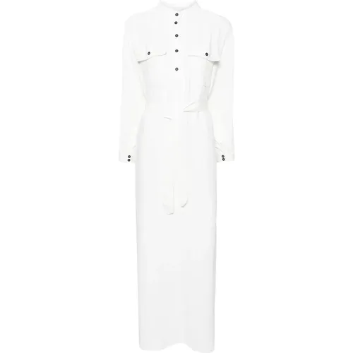 Marla Weißes Kleid , Damen, Größe: S - A.p.c. - Modalova