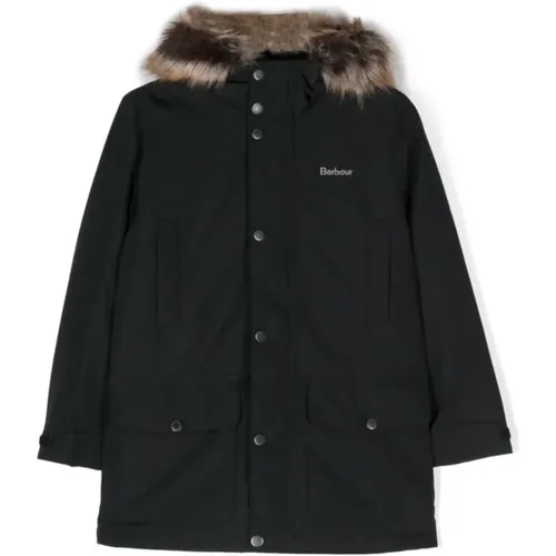Winter Jacket Boys Clothing , male, Sizes: S, L, M - Barbour - Modalova