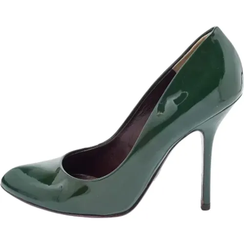 Pre-owned Leather heels , female, Sizes: 4 1/2 UK - Dolce & Gabbana Pre-owned - Modalova