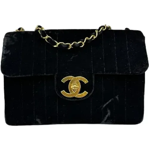 Pre-owned Velvet chanel-bags , female, Sizes: ONE SIZE - Chanel Vintage - Modalova